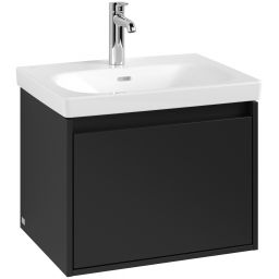 Villeroy & Boch Skyla szafka 57,2x43,9x43,6 cm podumywalkowa wisząca Volcano Black C78400VL