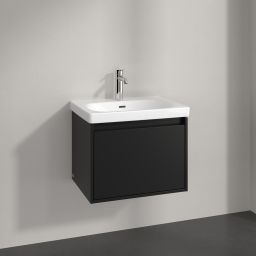 Villeroy & Boch Skyla szafka 57,2x43,9x43,6 cm podumywalkowa wisząca Volcano Black C78400VL