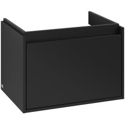 Villeroy & Boch Skyla szafka 62,2x43,9x43,6 cm podumywalkowa wisząca Volcano Black C78500VL