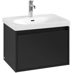 Villeroy & Boch Skyla szafka 62,2x43,9x43,6 cm podumywalkowa wisząca Volcano Black C78500VL