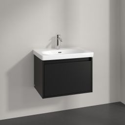 Villeroy & Boch Skyla szafka 62,2x43,9x43,6 cm podumywalkowa wisząca Volcano Black C78500VL