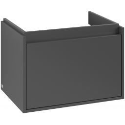 Villeroy & Boch Skyla szafka 62,2x43,9x43,6 cm podumywalkowa wisząca Graphite C78500VR