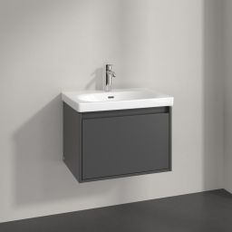 Villeroy & Boch Skyla szafka 62,2x43,9x43,6 cm podumywalkowa wisząca Graphite C78500VR