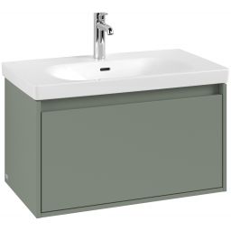 Villeroy & Boch Skyla szafka 77,2x43,9x43,6 cm podumywalkowa wisząca Soft Green C78600AF