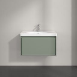 Villeroy & Boch Skyla szafka 77,2x43,9x43,6 cm podumywalkowa wisząca Soft Green C78600AF