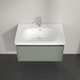 Villeroy & Boch Skyla szafka 77,2x43,9x43,6 cm podumywalkowa wisząca Soft Green C78600AF