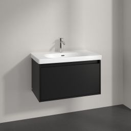 Villeroy & Boch Skyla szafka 77,2x43,9x43,6 cm podumywalkowa wisząca Volcano Black C78600VL