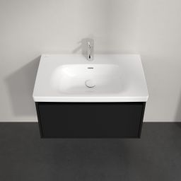 Villeroy & Boch Skyla szafka 77,2x43,9x43,6 cm podumywalkowa wisząca Volcano Black C78600VL