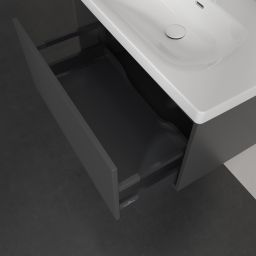 Villeroy & Boch Skyla szafka 77,2x43,9x43,6 cm podumywalkowa wisząca Graphite C78600VR