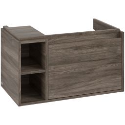 Villeroy & Boch Skyla szafka 77,2x43,9x43,6 cm podumywalkowa wisząca prawa Stone Oak C78700RK