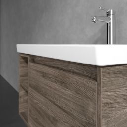 Villeroy & Boch Skyla szafka 77,2x43,9x43,6 cm podumywalkowa wisząca prawa Stone Oak C78700RK