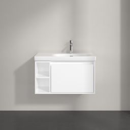 Villeroy & Boch Skyla szafka 77,2x43,9x43,6 cm podumywalkowa wisząca prawa Brilliant White C78700VE