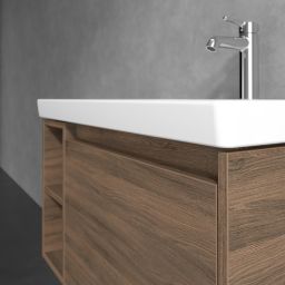 Villeroy & Boch Skyla szafka 77,2x43,9x43,6 cm podumywalkowa wisząca prawa Arizona Oak C78700VH