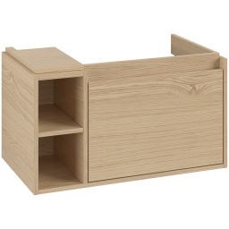 Villeroy & Boch Skyla szafka 77,2x43,9x43,6 cm podumywalkowa wisząca prawa Nordic Oak C78700VJ