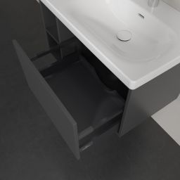 Villeroy & Boch Skyla szafka 77,2x43,9x43,6 cm podumywalkowa wisząca prawa Graphite C78700VR