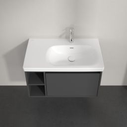 Villeroy & Boch Skyla szafka 77,2x43,9x43,6 cm podumywalkowa wisząca prawa Graphite C78700VR