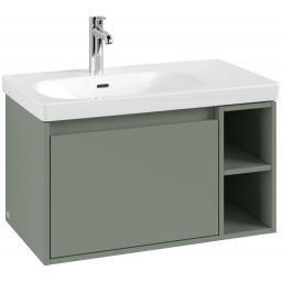 Villeroy & Boch Skyla szafka 77,2x43,9x43,6 cm podumywalkowa wisząca lewa Soft Green C78800AF
