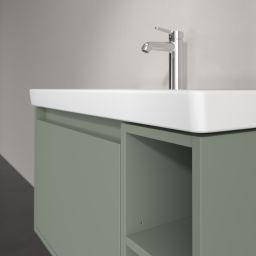 Villeroy & Boch Skyla szafka 77,2x43,9x43,6 cm podumywalkowa wisząca lewa Soft Green C78800AF