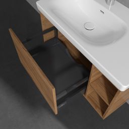 Villeroy & Boch Skyla szafka 77,2x43,9x43,6 cm podumywalkowa wisząca lewa Oak Kansas C78800RH