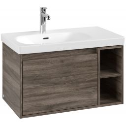 Villeroy & Boch Skyla szafka 77,2x43,9x43,6 cm podumywalkowa wisząca lewa Stone Oak C78800RK