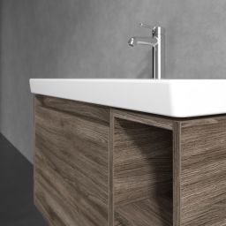 Villeroy & Boch Skyla szafka 77,2x43,9x43,6 cm podumywalkowa wisząca lewa Stone Oak C78800RK
