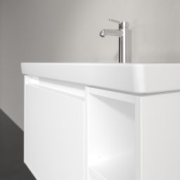 Villeroy & Boch Skyla szafka 77,2x43,9x43,6 cm podumywalkowa wisząca lewa Brilliant White C78800VE