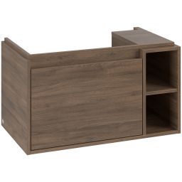 Villeroy & Boch Skyla szafka 77,2x43,9x43,6 cm podumywalkowa wisząca lewa Arizona Oak C78800VH