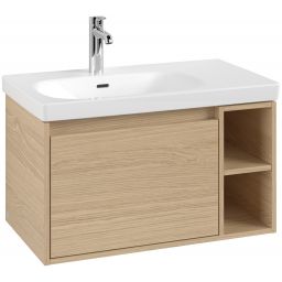 Villeroy & Boch Skyla szafka 77,2x43,9x43,6 cm podumywalkowa wisząca lewa Nordic Oak C78800VJ
