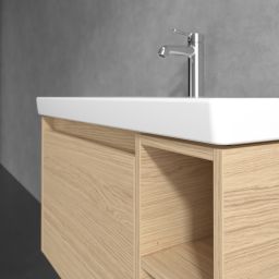 Villeroy & Boch Skyla szafka 77,2x43,9x43,6 cm podumywalkowa wisząca lewa Nordic Oak C78800VJ