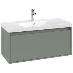 Villeroy & Boch Skyla szafka 97,2x43,9x43,6 cm podumywalkowa wisząca Soft Green C78900AF