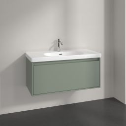 Villeroy & Boch Skyla szafka 97,2x43,9x43,6 cm podumywalkowa wisząca Soft Green C78900AF