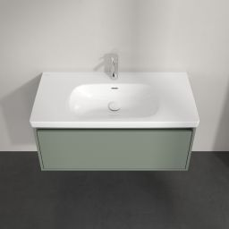 Villeroy & Boch Skyla szafka 97,2x43,9x43,6 cm podumywalkowa wisząca Soft Green C78900AF