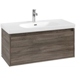 Villeroy & Boch Skyla szafka 97,2x43,9x43,6 cm podumywalkowa wisząca Stone Oak C78900RK