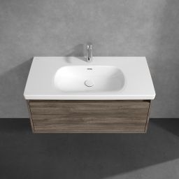 Villeroy & Boch Skyla szafka 97,2x43,9x43,6 cm podumywalkowa wisząca Stone Oak C78900RK