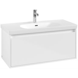 Villeroy & Boch Skyla szafka 97,2x43,9x43,6 cm podumywalkowa wisząca Brilliant White C78900VE