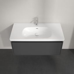 Villeroy & Boch Skyla szafka 97,2x43,9x43,6 cm podumywalkowa wisząca Graphite C78900VR