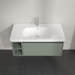 Villeroy & Boch Skyla szafka 97,2x43,9x43,6 cm podumywalkowa wisząca Soft Green C79000AF