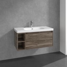 Villeroy & Boch Skyla szafka 97,2x43,9x43,6 cm podumywalkowa wisząca Stone Oak C79000RK