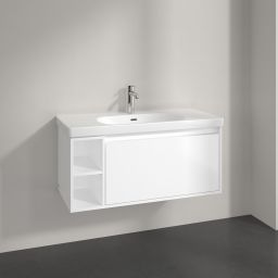 Villeroy & Boch Skyla szafka 97,2x43,9x43,6 cm podumywalkowa wisząca Brilliant White C79000VE