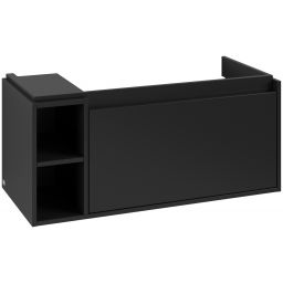 Villeroy & Boch Skyla szafka 97,2x43,9x43,6 cm podumywalkowa wisząca Volcano Black C79000VL