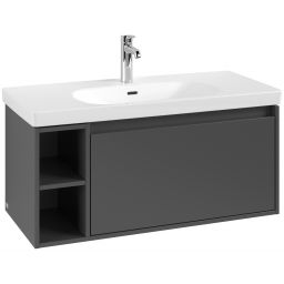 Villeroy & Boch Skyla szafka 97,2x43,9x43,6 cm podumywalkowa wisząca Graphite C79000VR