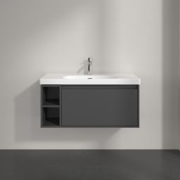 Villeroy & Boch Skyla szafka 97,2x43,9x43,6 cm podumywalkowa wisząca Graphite C79000VR