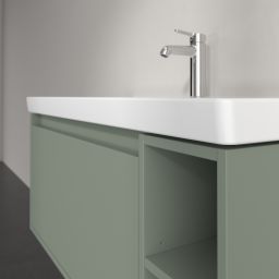 Villeroy & Boch Skyla szafka 97,2x43,9x43,6 cm podumywalkowa wisząca Soft Green C79100AF