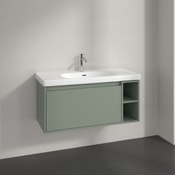Villeroy & Boch Skyla szafka 97,2x43,9x43,6 cm podumywalkowa wisząca Soft Green C79100AF
