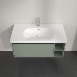 Villeroy & Boch Skyla szafka 97,2x43,9x43,6 cm podumywalkowa wisząca Soft Green C79100AF