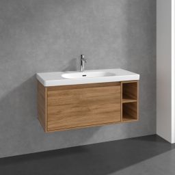 Villeroy & Boch Skyla szafka 97,2x43,9x43,6 cm podumywalkowa wisząca Oak Kansas C79100RH
