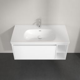 Villeroy & Boch Skyla szafka 97,2x43,9x43,6 cm podumywalkowa wisząca Brilliant White C79100VE