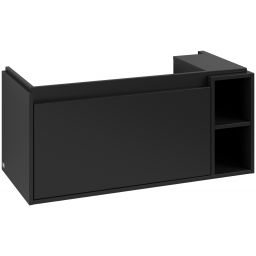 Villeroy & Boch Skyla szafka 97,2x43,9x43,6 cm podumywalkowa wisząca Volcano Black C79100VL