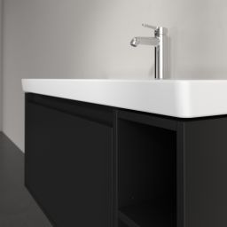 Villeroy & Boch Skyla szafka 97,2x43,9x43,6 cm podumywalkowa wisząca Volcano Black C79100VL