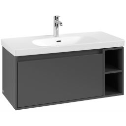 Villeroy & Boch Skyla szafka 97,2x43,9x43,6 cm podumywalkowa wisząca Graphite C79100VR